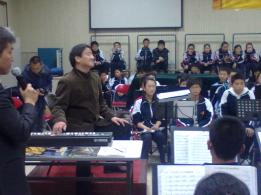 北京109中学GA黄金甲示范乐团大师班活动圆满结束