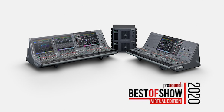 RIVAGE PM5和PM3数字混音系统，实力斩获IBC 2020 Best of Show大奖